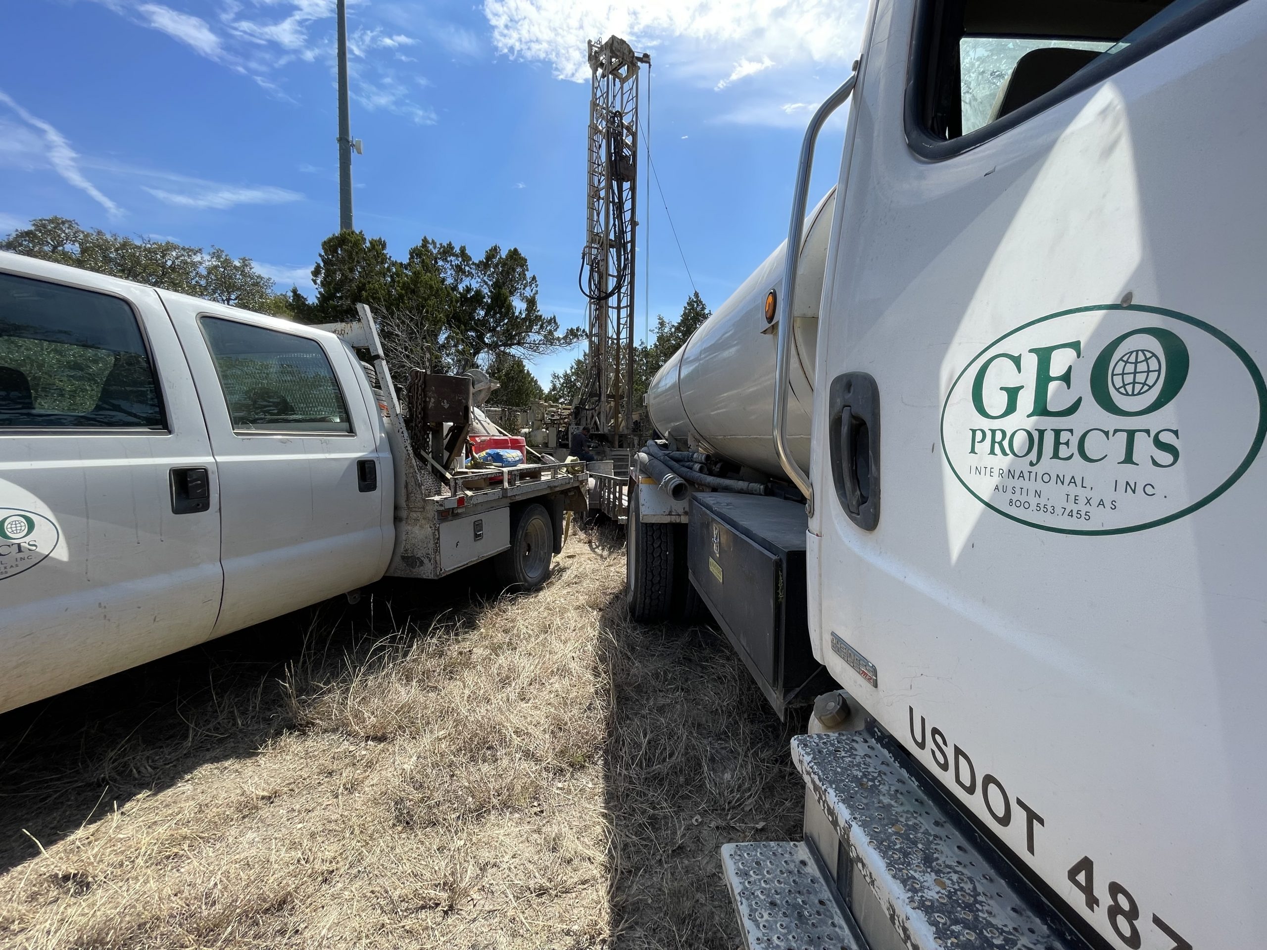 Two new monitor wells for the Jacob's Well Groundwater Management Zone